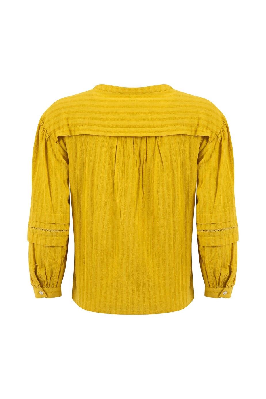 Weird Fish Antique Moss Skyler Seersucker Cotton Blouse