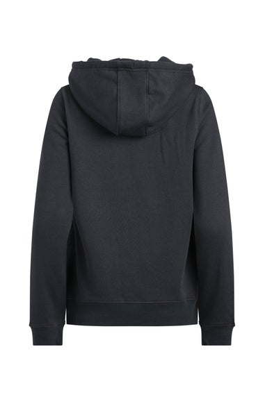 Weird Fish Navy Topaz Front Print Popover Hoodie