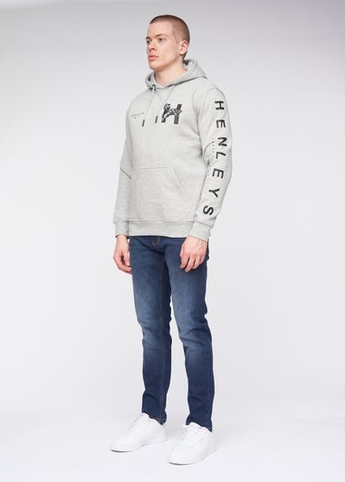 Henleys Grey Kilhen Hoodie