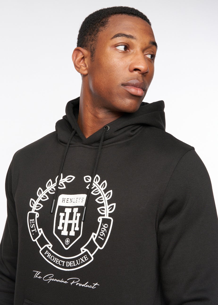 Henleys Black Myer Hoodie