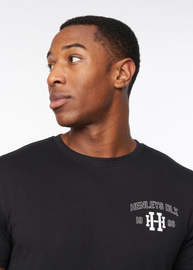 Henleys Black Melvern T-Shirt