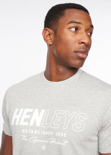 Henleys Grey Melvern T-Shirt