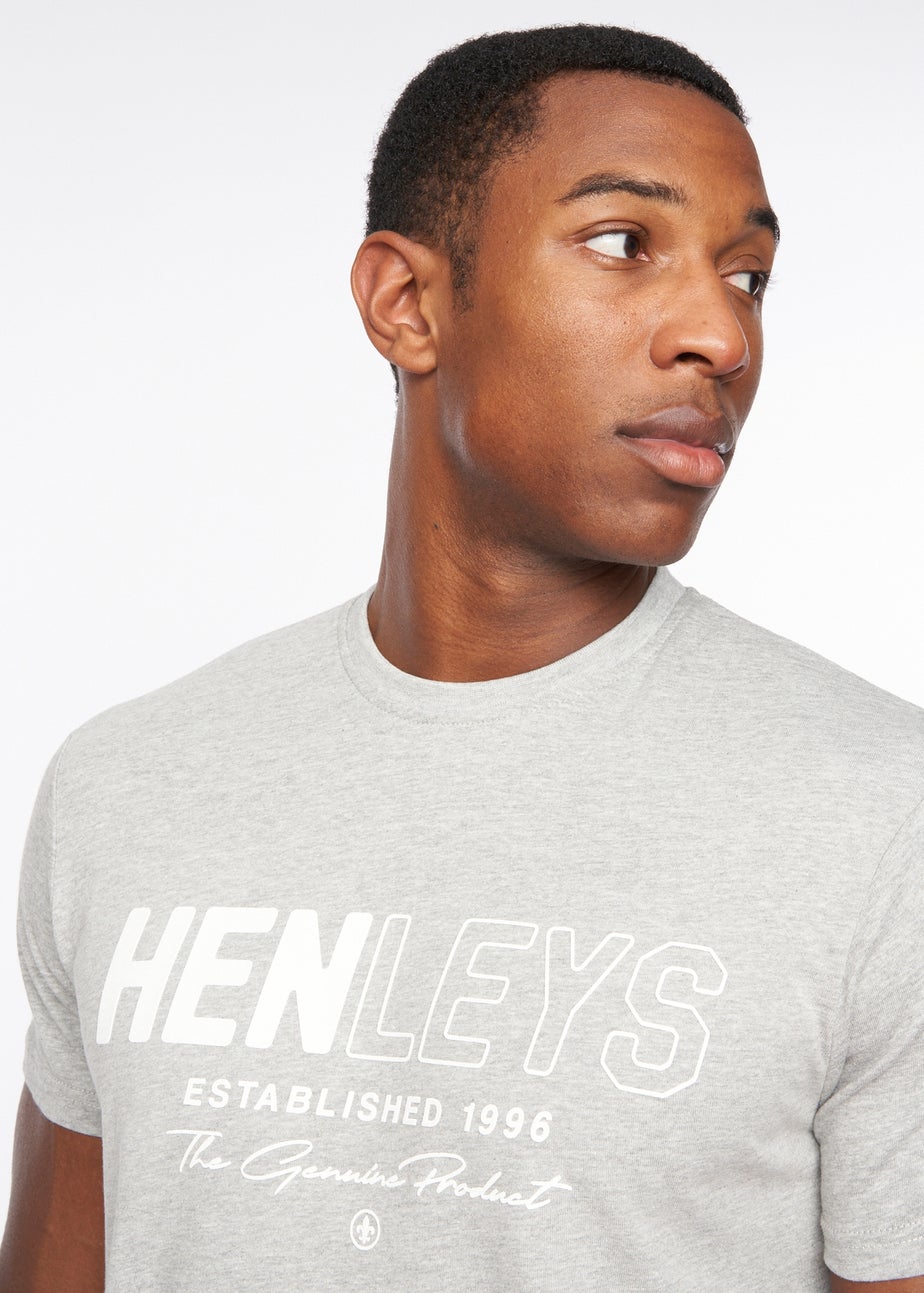 Henleys Grey Melvern T-Shirt