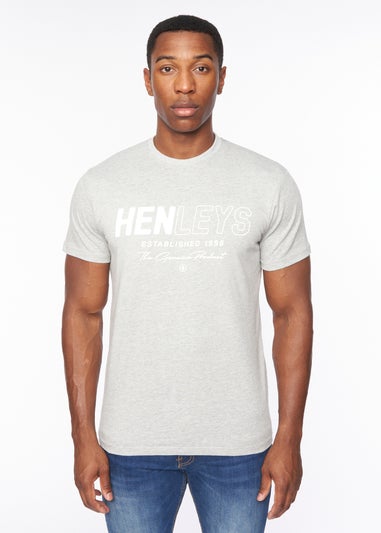 Henleys Grey Melvern T-Shirt