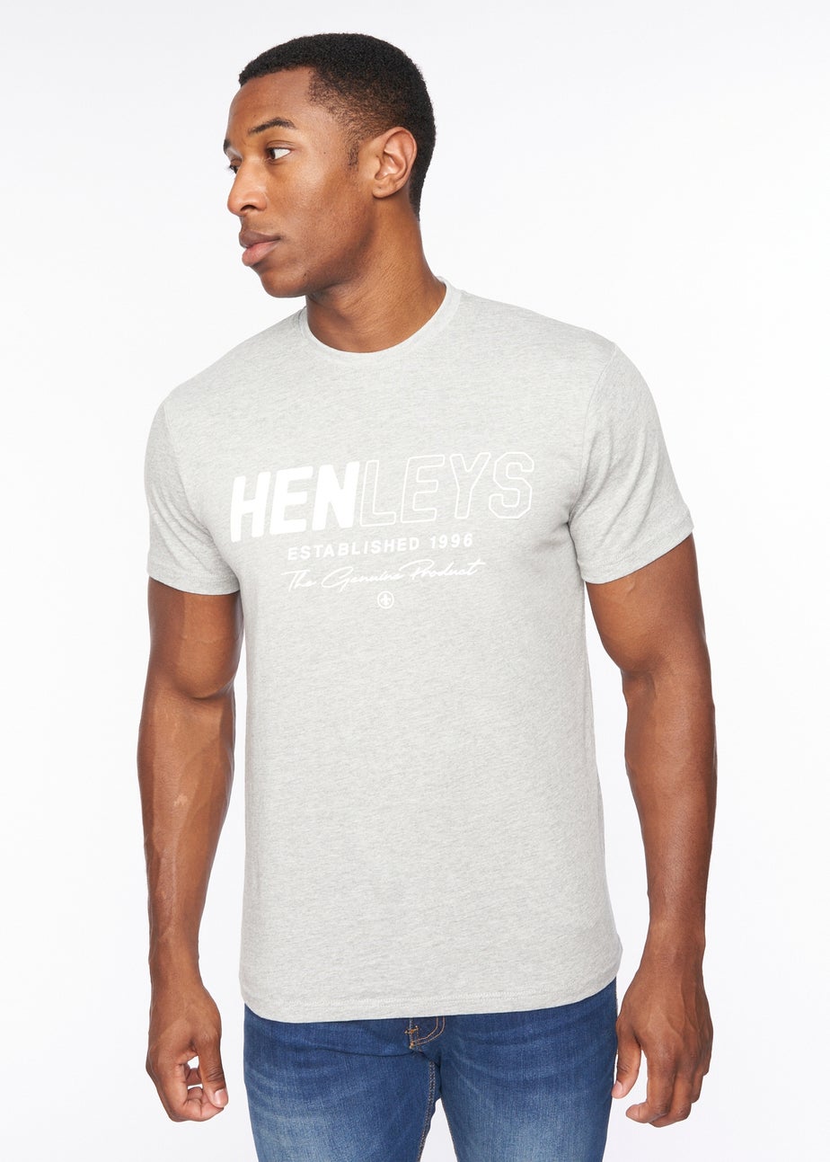 Henleys Grey Melvern T-Shirt