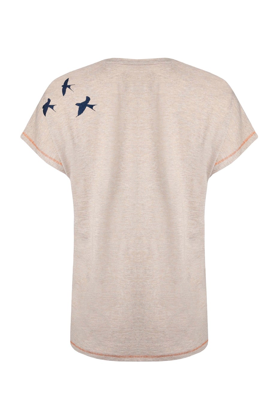 Weird Fish Sand Dune Swirling Swallows Printed Graphic T-Shirt