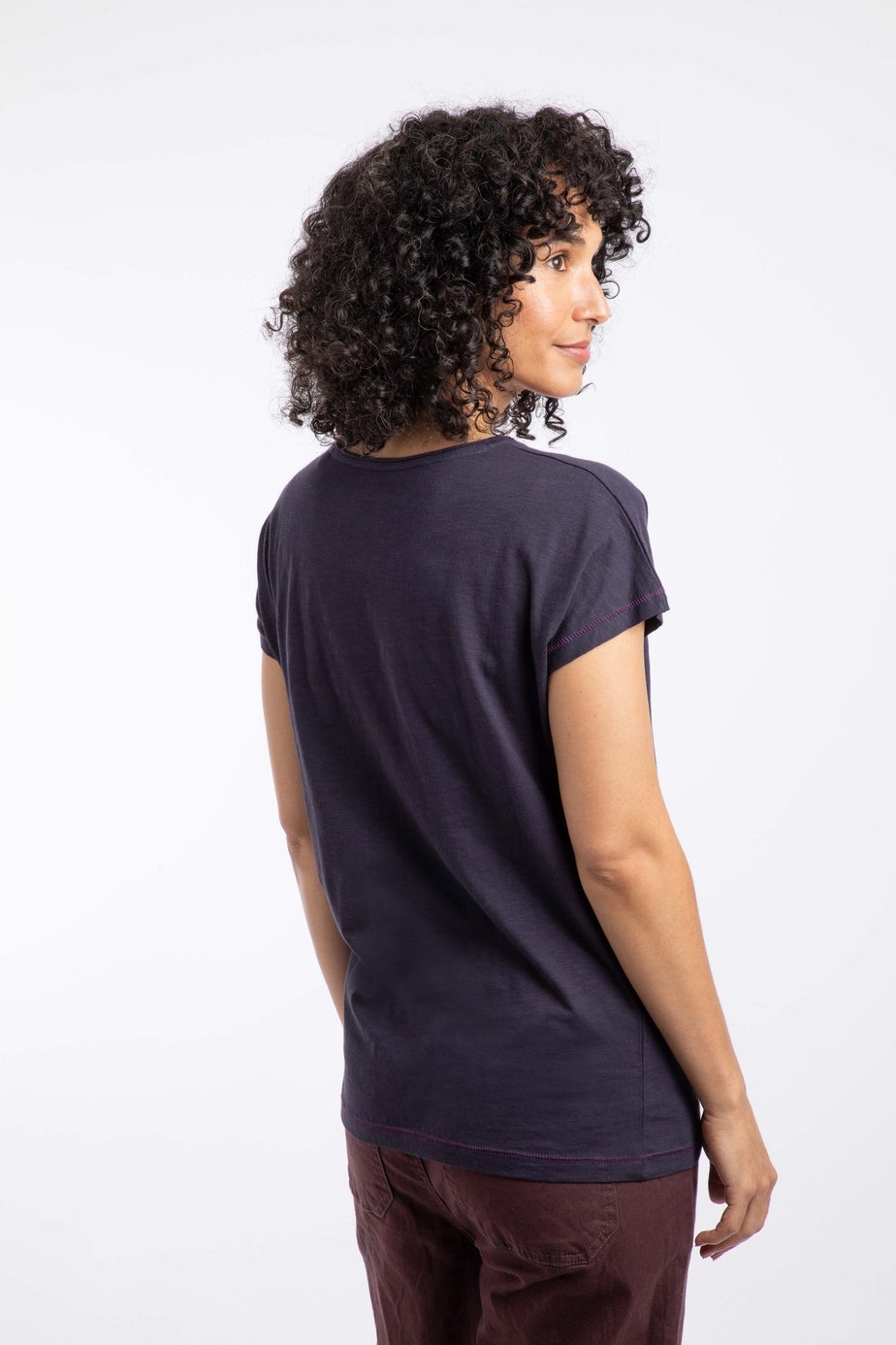 Weird Fish Dark Navy Go Fetch Front Print Graphic T-Shirt