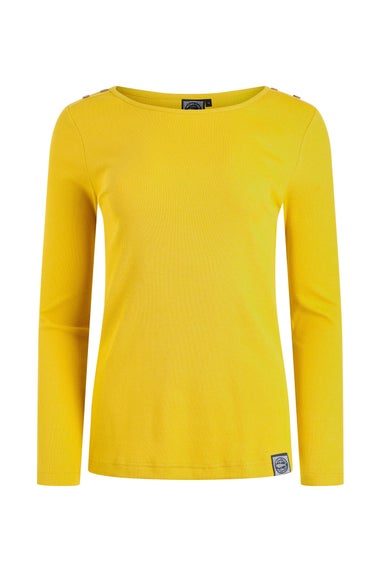 Weird Fish Antique Moss Maine Ribbed Outfitter T-Shirt