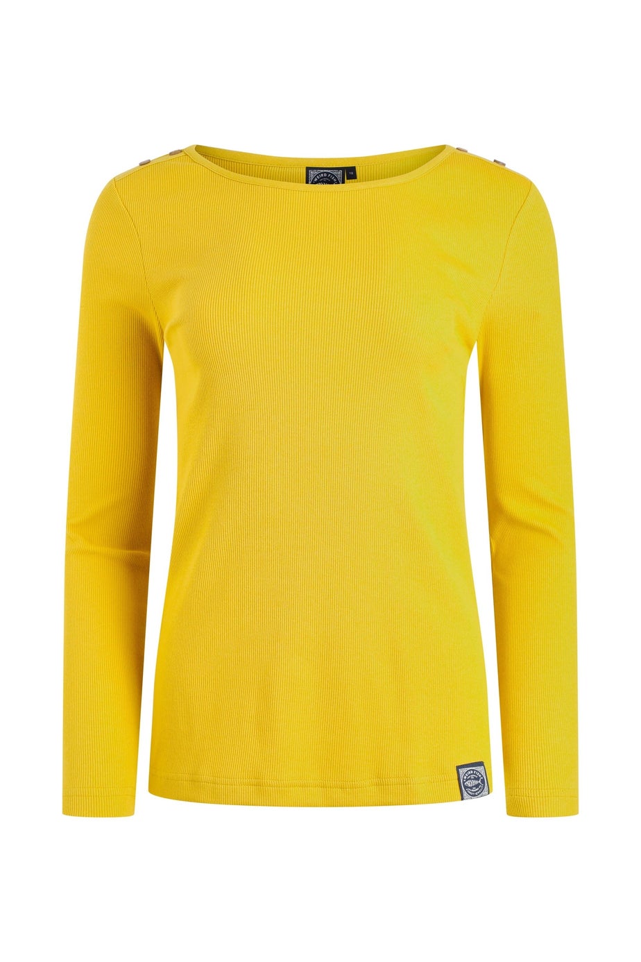 Weird Fish Antique Moss Maine Ribbed Outfitter T-Shirt