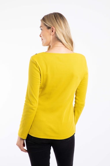 Weird Fish Antique Moss Maine Ribbed Outfitter T-Shirt