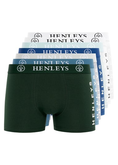 Henleys Assorted Mactyme Boxers 7 pack