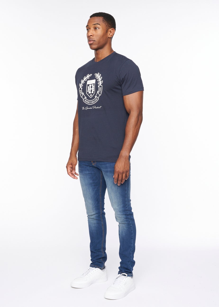 Henleys Navy Myer T-Shirt