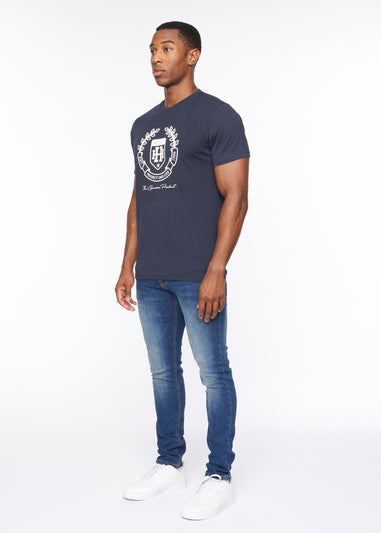 Henleys Navy Myer T-Shirt
