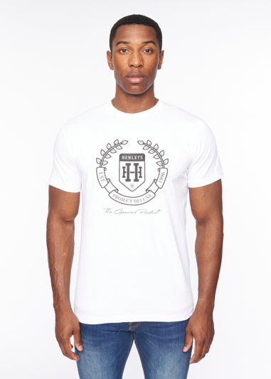 Henleys Optic White Myer T-Shirt