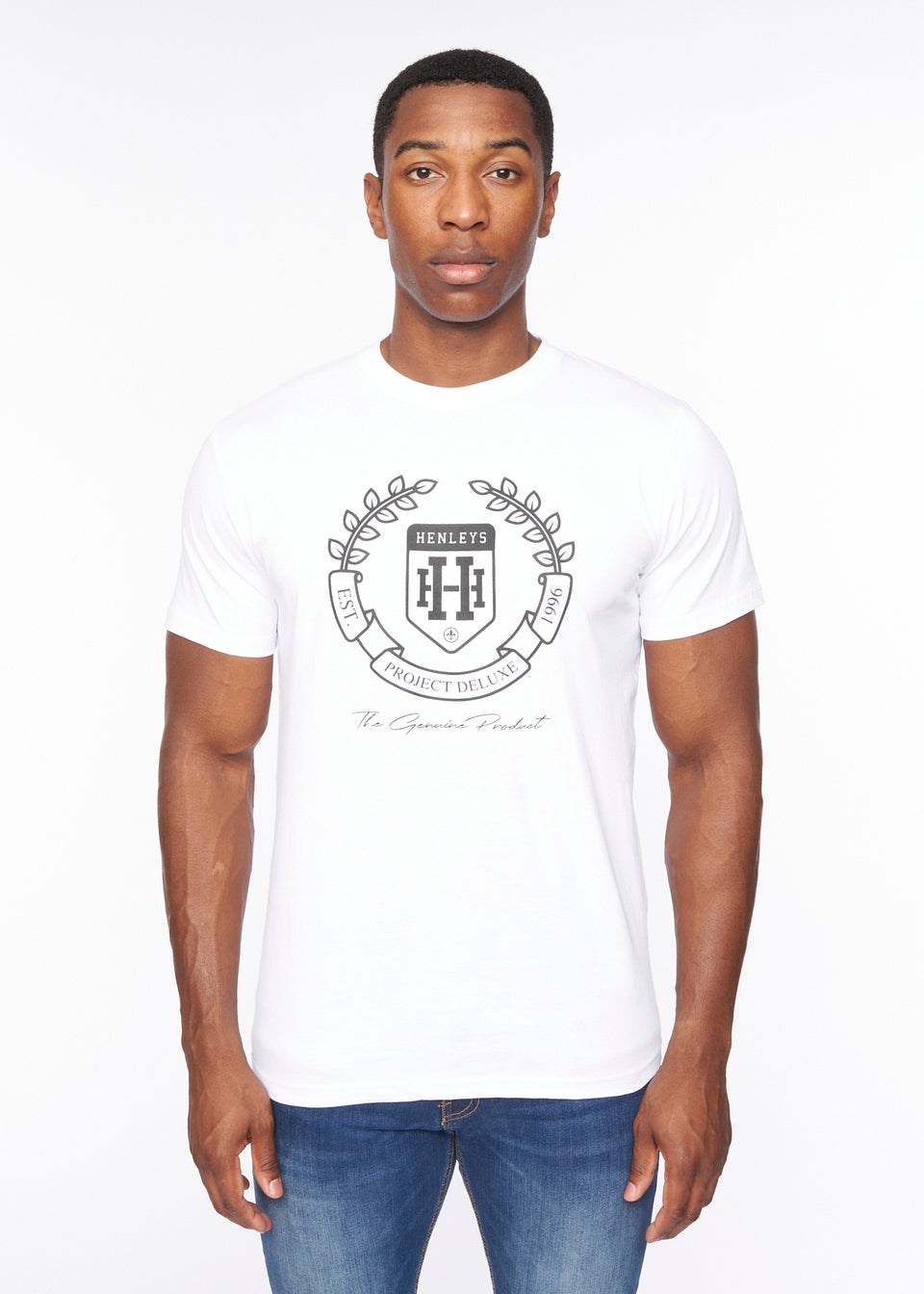 Henleys Optic White Myer T-Shirt