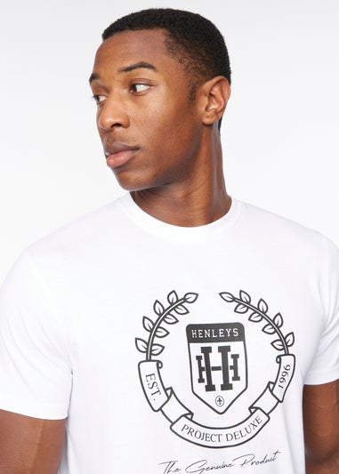 Henleys Optic White Myer T-Shirt