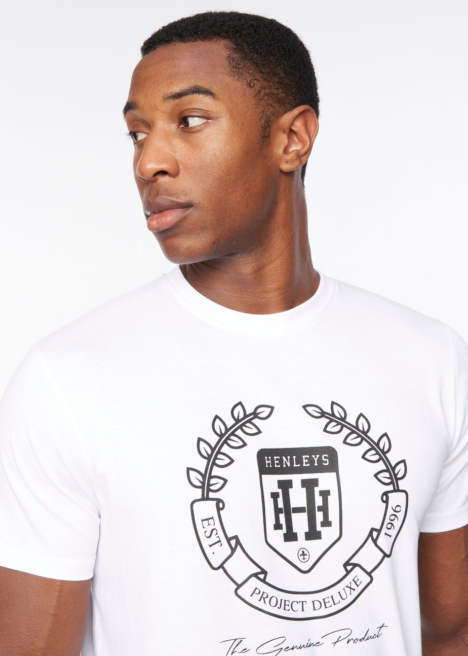Henleys Optic White Myer T-Shirt
