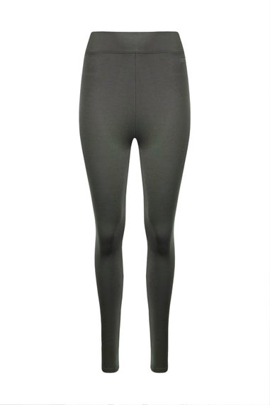 Weird Fish Olive Green Lilianne High Waisted Leggings