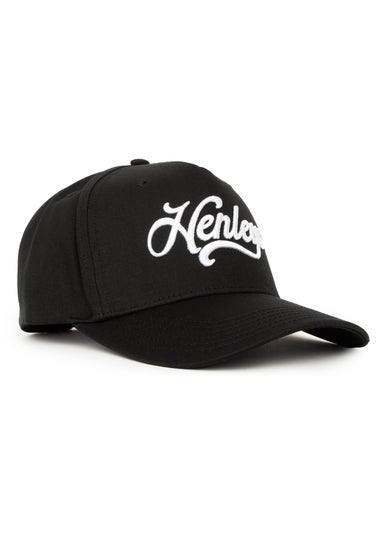 Henleys Black Scripthen Cap