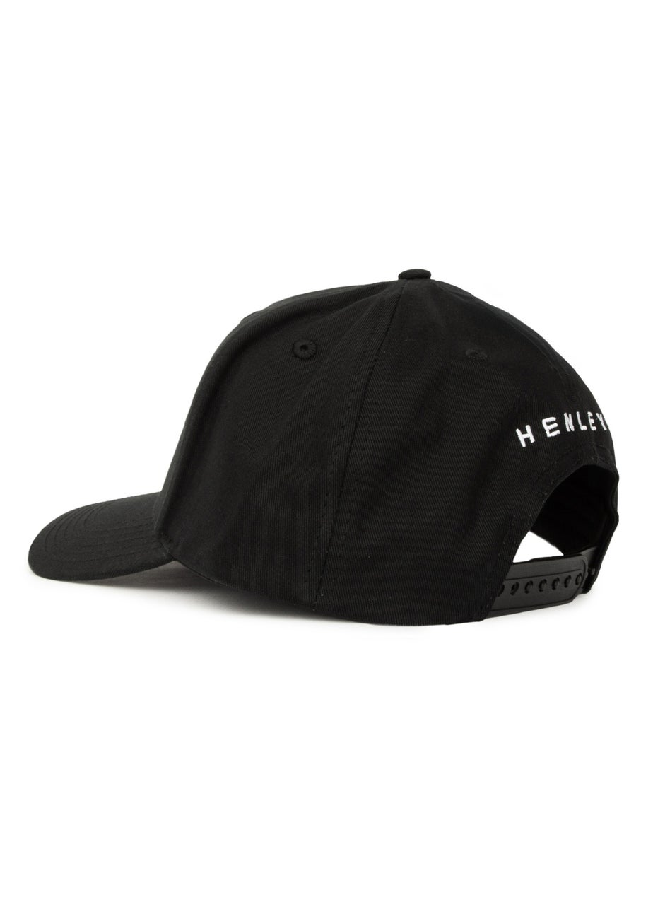 Henleys Black Scripthen Cap