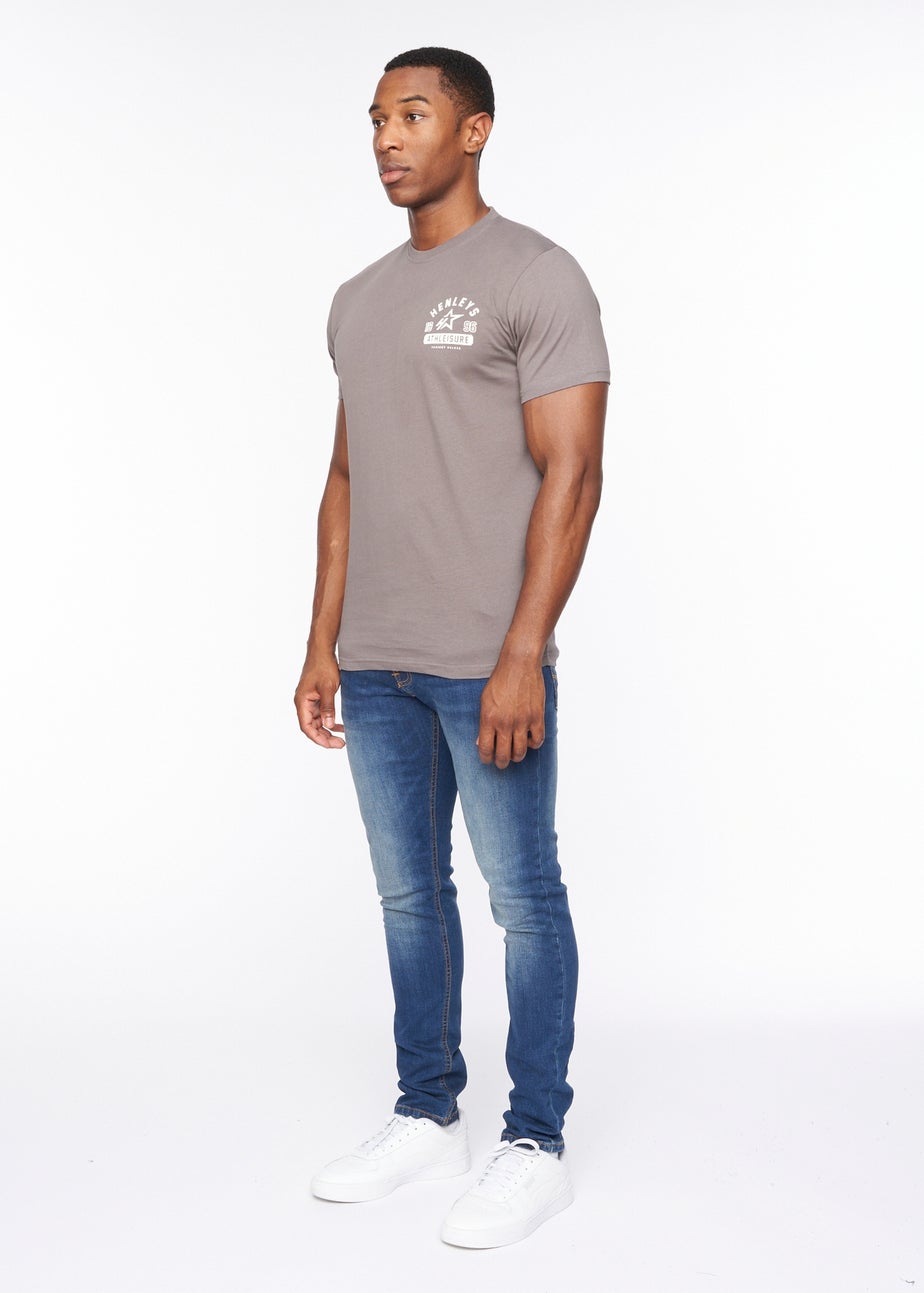 Henleys Dark Grey Upton T-Shirt