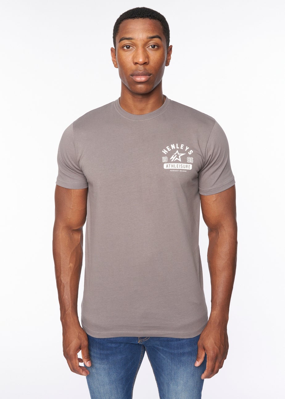 Henleys Dark Grey Upton T-Shirt