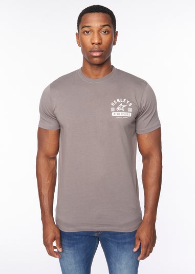 Henleys Dark Grey Upton T-Shirt