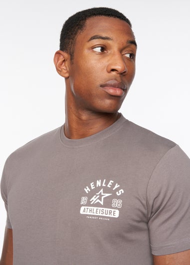 Henleys Dark Grey Upton T-Shirt