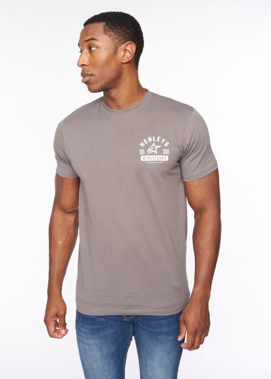Henleys Dark Grey Upton T-Shirt