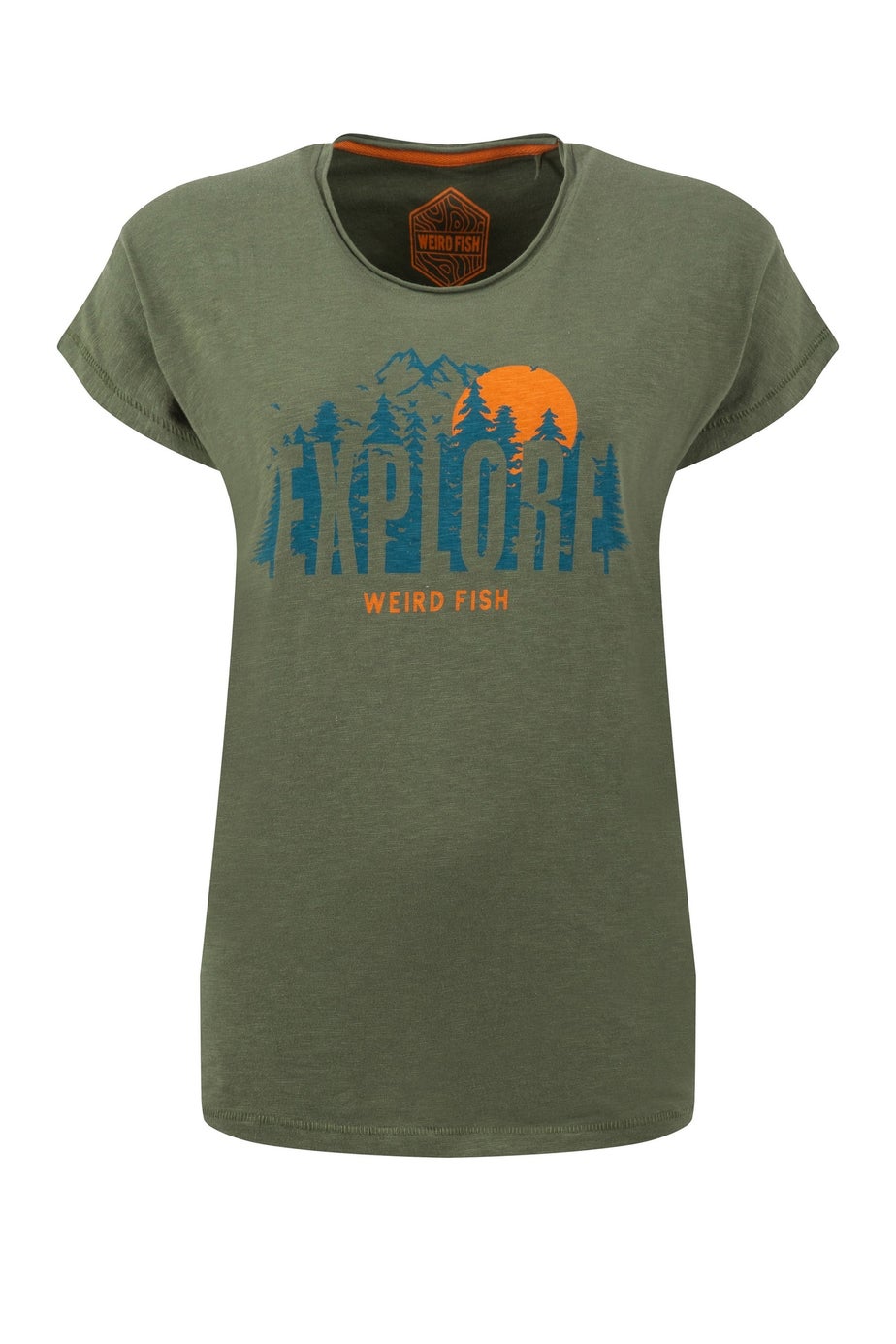 Weird Fish Artichoke Explore Front Print Graphic T-Shirt