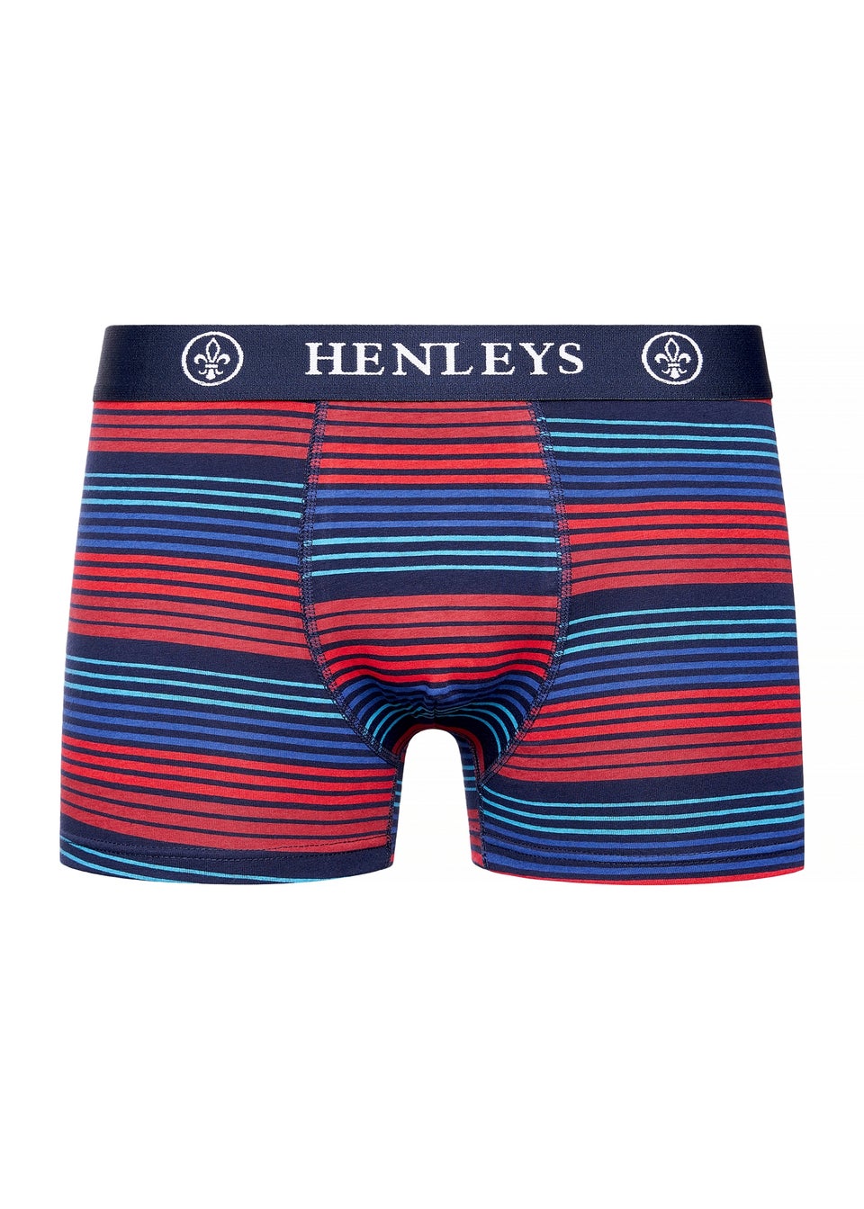 Henleys Assorted Rutling Boxers 5 pack
