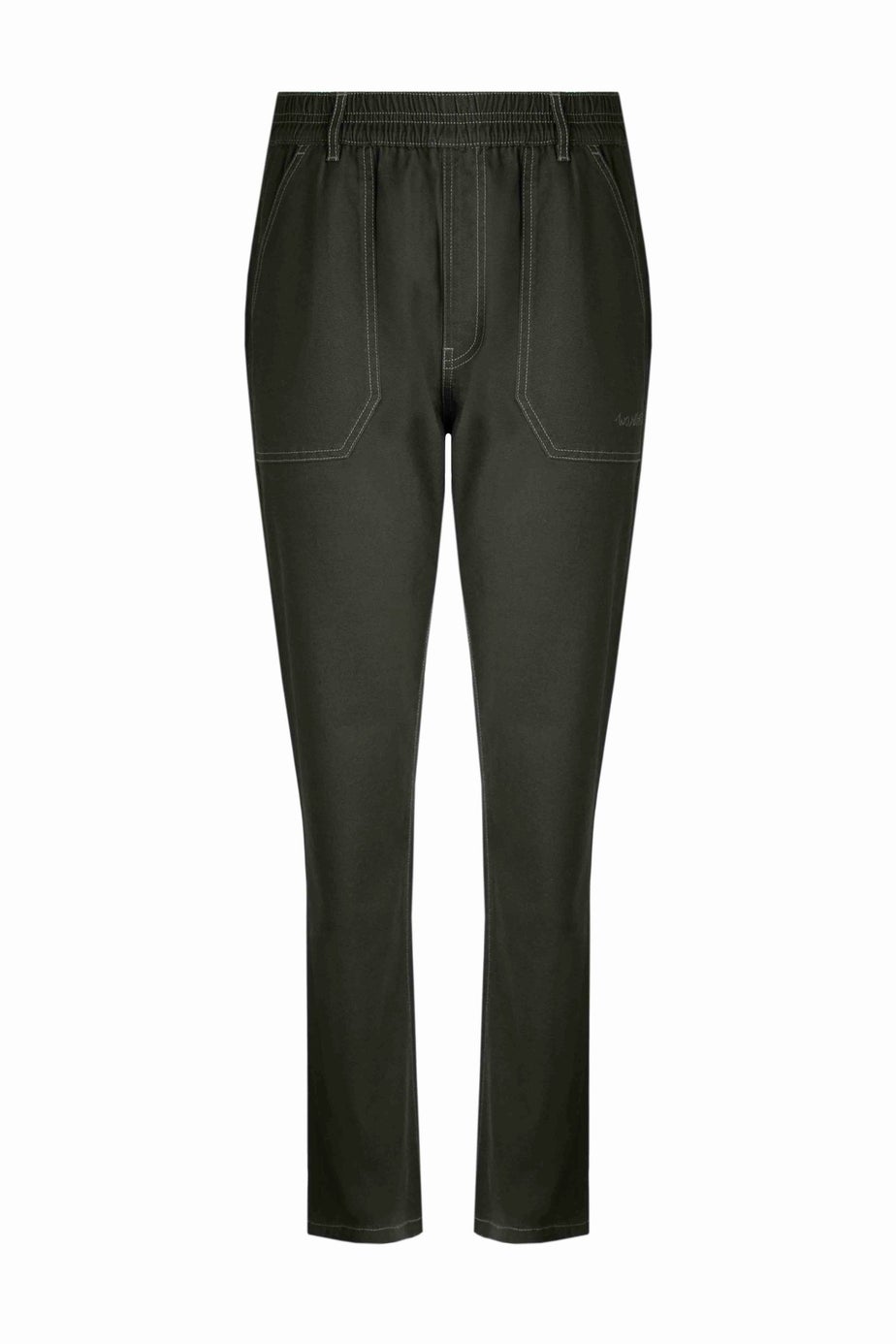 Weird Fish Anthracite Malorri Chino Trousers