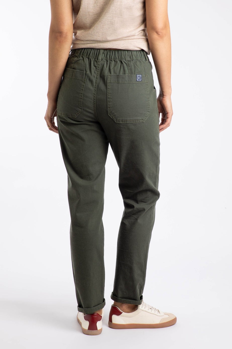 Weird Fish Anthracite Malorri Chino Trousers