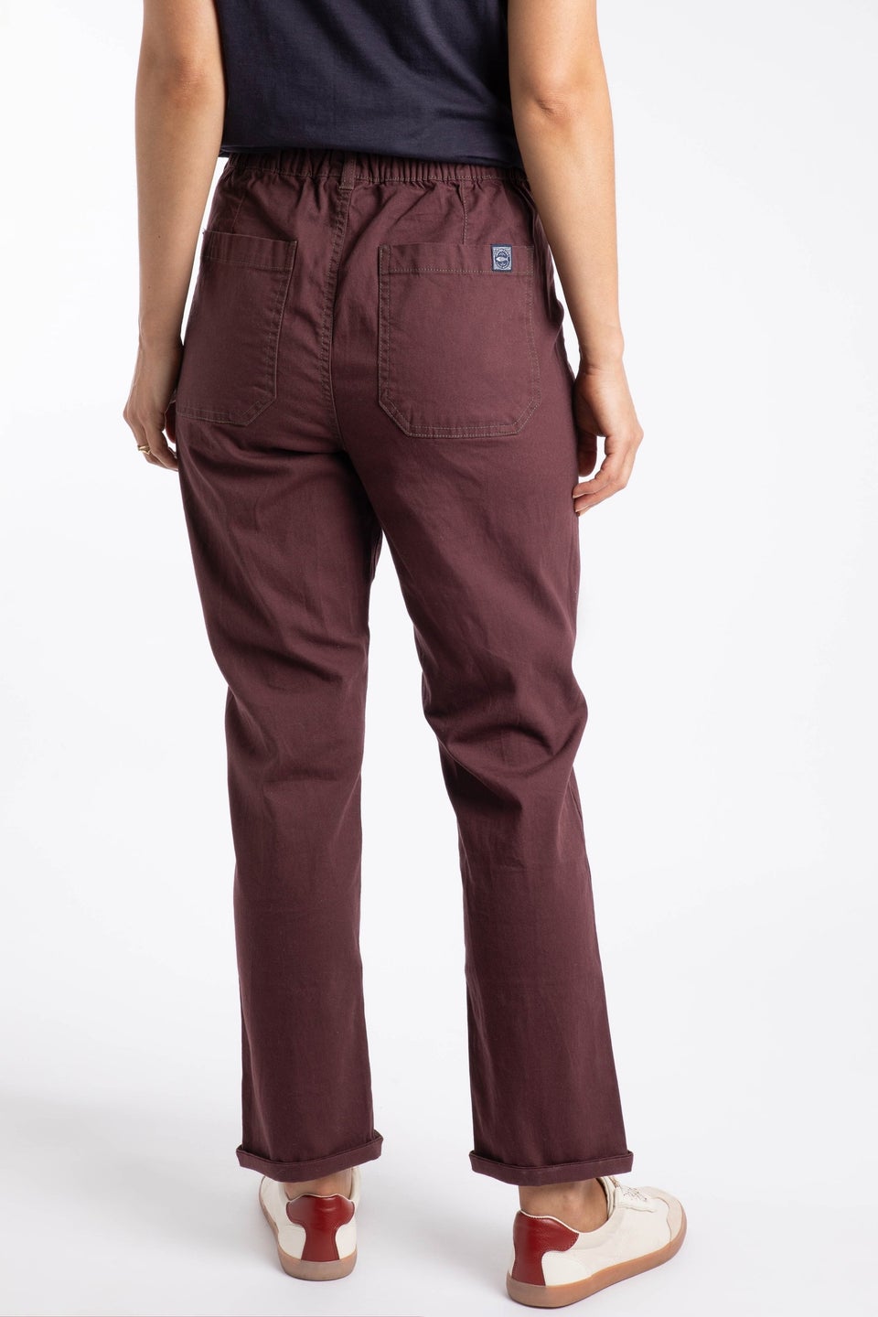 Weird Fish Mulled Wine Malorri Chino Trousers