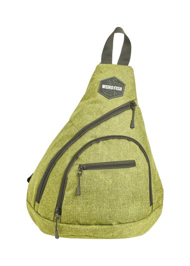 Weird Fish Artichoke Green Hedland Mono Strap Bag