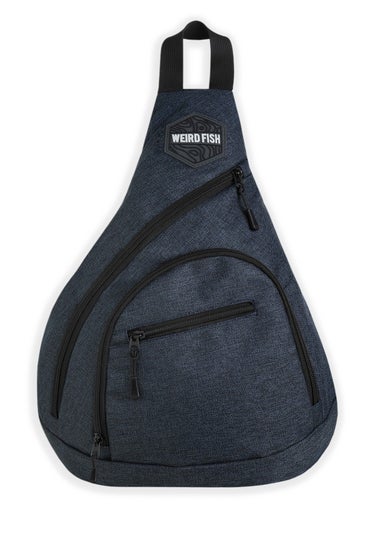 Weird Fish Navy Hedland Mono Strap Bag