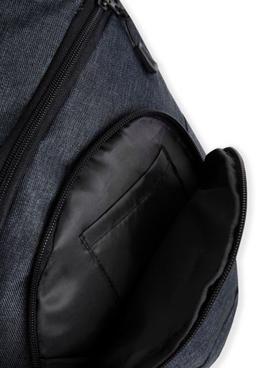 Weird Fish Navy Hedland Mono Strap Bag