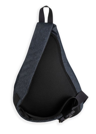Weird Fish Navy Hedland Mono Strap Bag