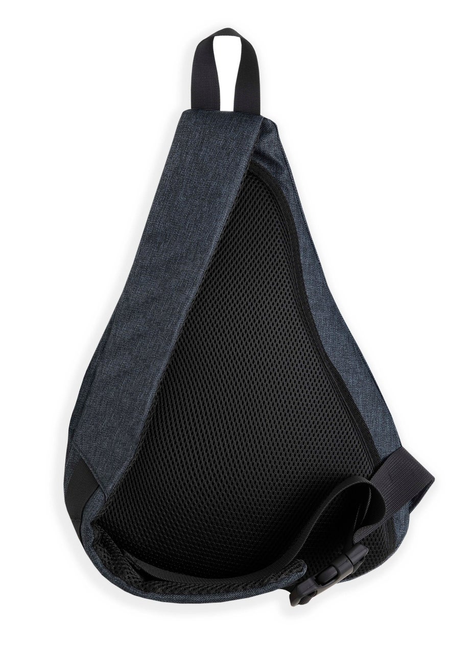 Weird Fish Navy Hedland Mono Strap Bag