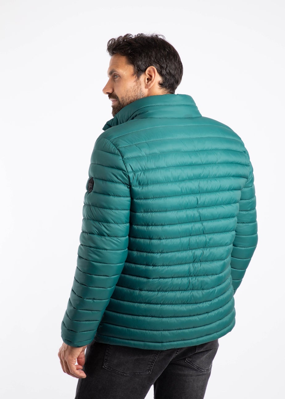 Weird Fish Cedar Green Crantock Lightweight Showerproof Padded Jacket