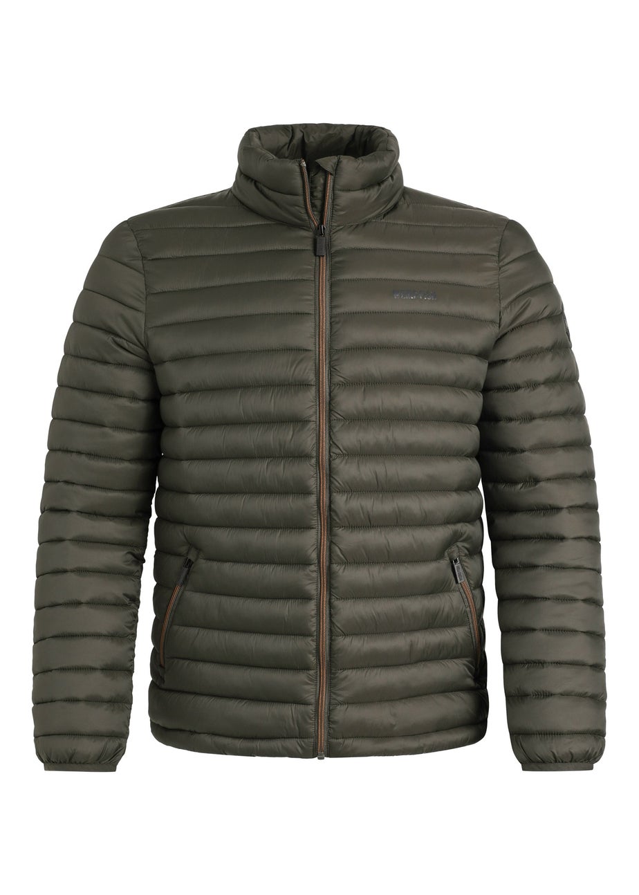 Weird Fish Anthracite Crantock Lightweight Showerproof Padded Jacket