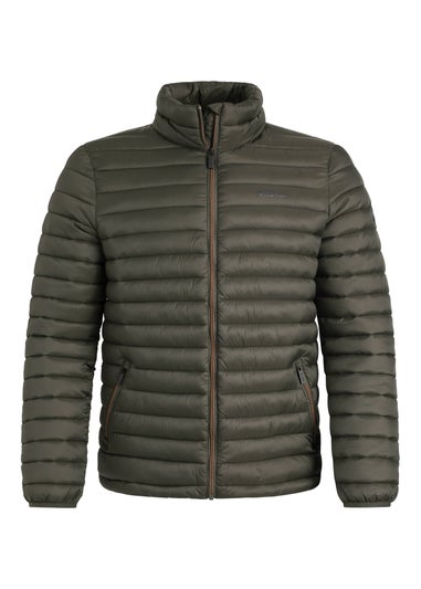 Weird Fish Anthracite Crantock Lightweight Showerproof Padded Jacket