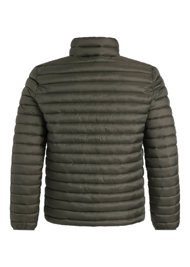 Weird Fish Anthracite Crantock Lightweight Showerproof Padded Jacket