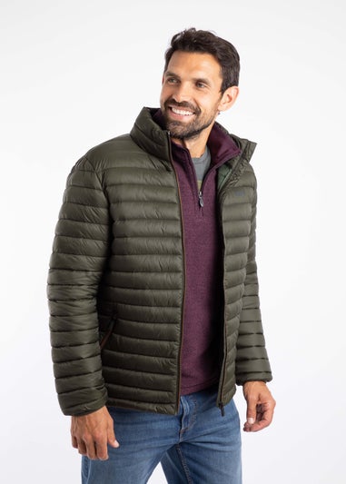 Weird Fish Anthracite Crantock Lightweight Showerproof Padded Jacket