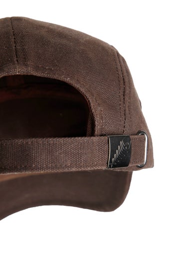 Weird Fish Bark Bowers Waxed Canvas Cap