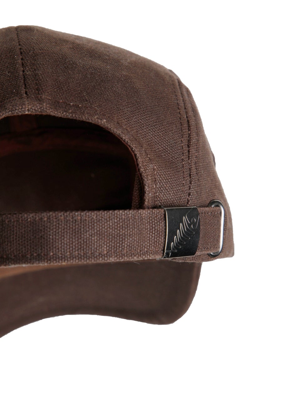 Weird Fish Bark Bowers Waxed Canvas Cap