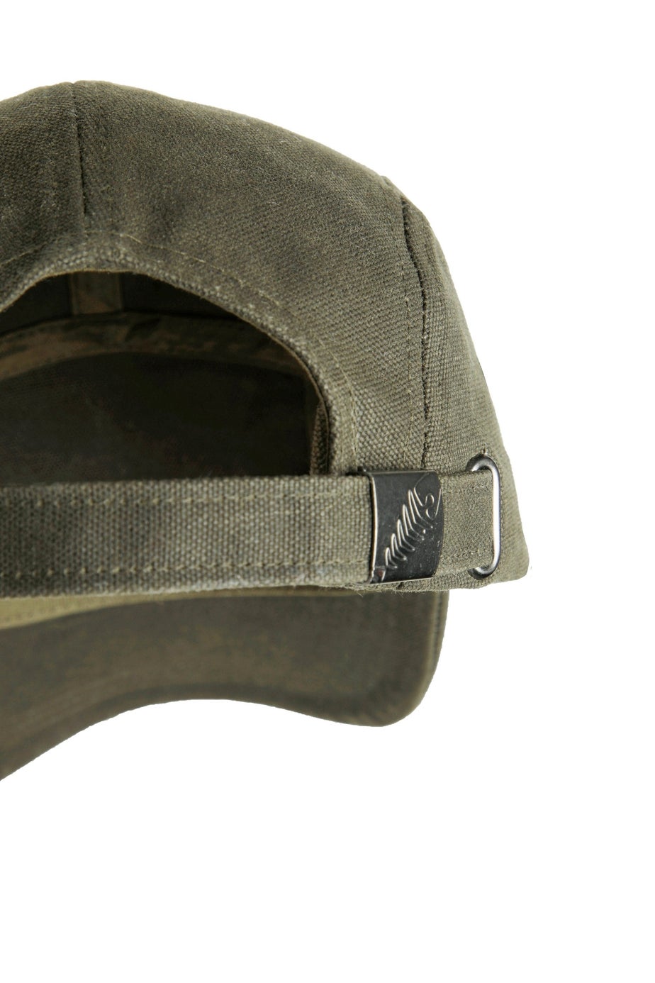 Weird Fish Fir Green Bowers Waxed Canvas Cap
