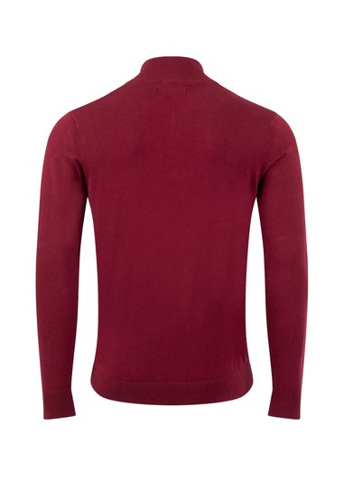 Weird Fish Port Frederick 1/4 Zip Fine Knit Jumper