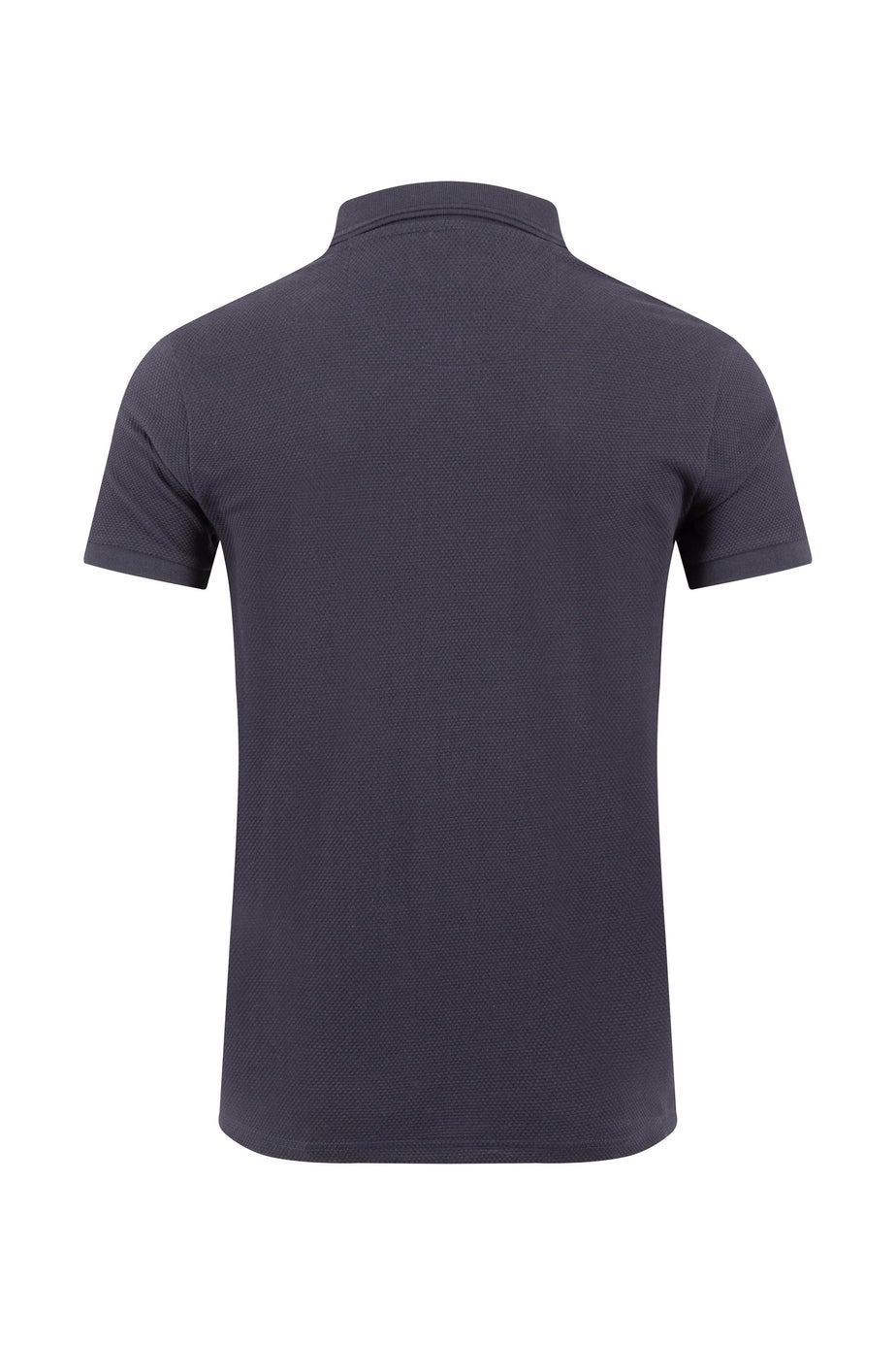 Weird Fish Midnight Murray 1/4 Zip Textured Jersey Polo