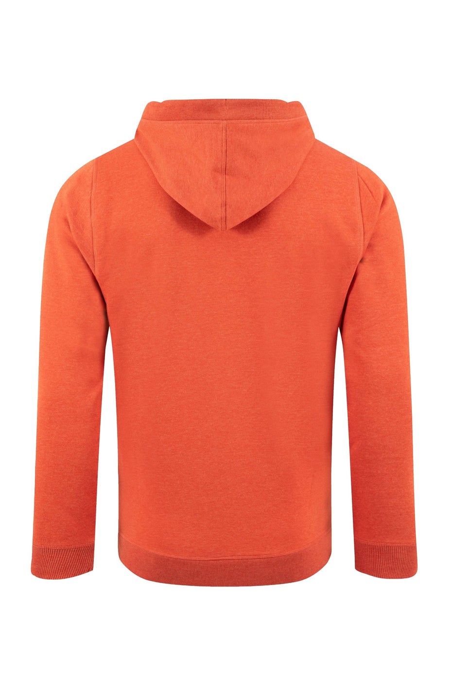 Weird Fish Rust Leaves Bryant Front Print Graphic Popover Hoodie